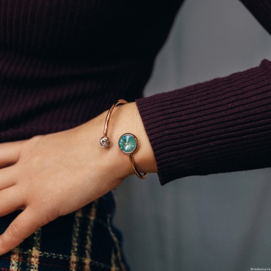 Браслет Fiore Luna, Emerald